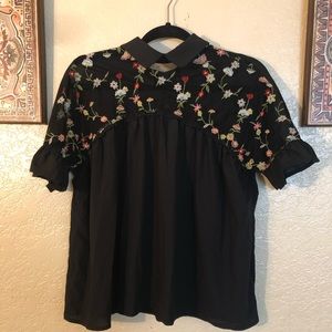 Shein floral top
